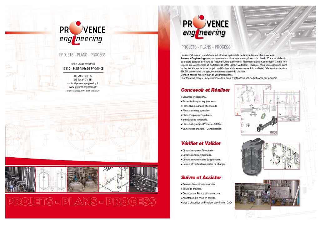 Read more about the article Création de notre plaquette Provence Engineering